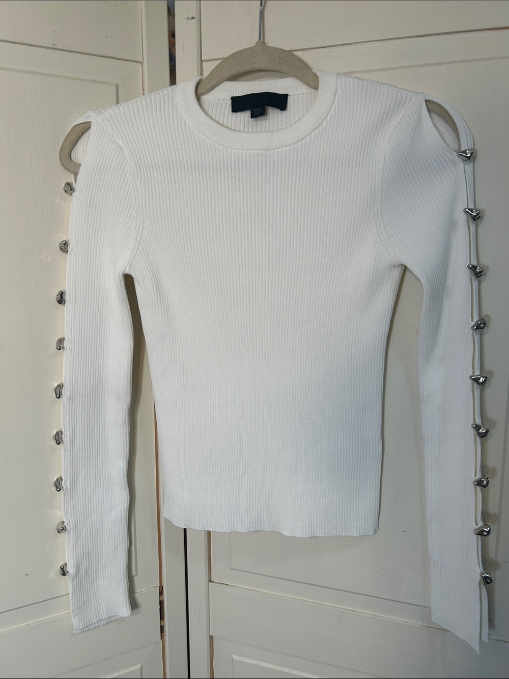 Zara White Sweater Size S